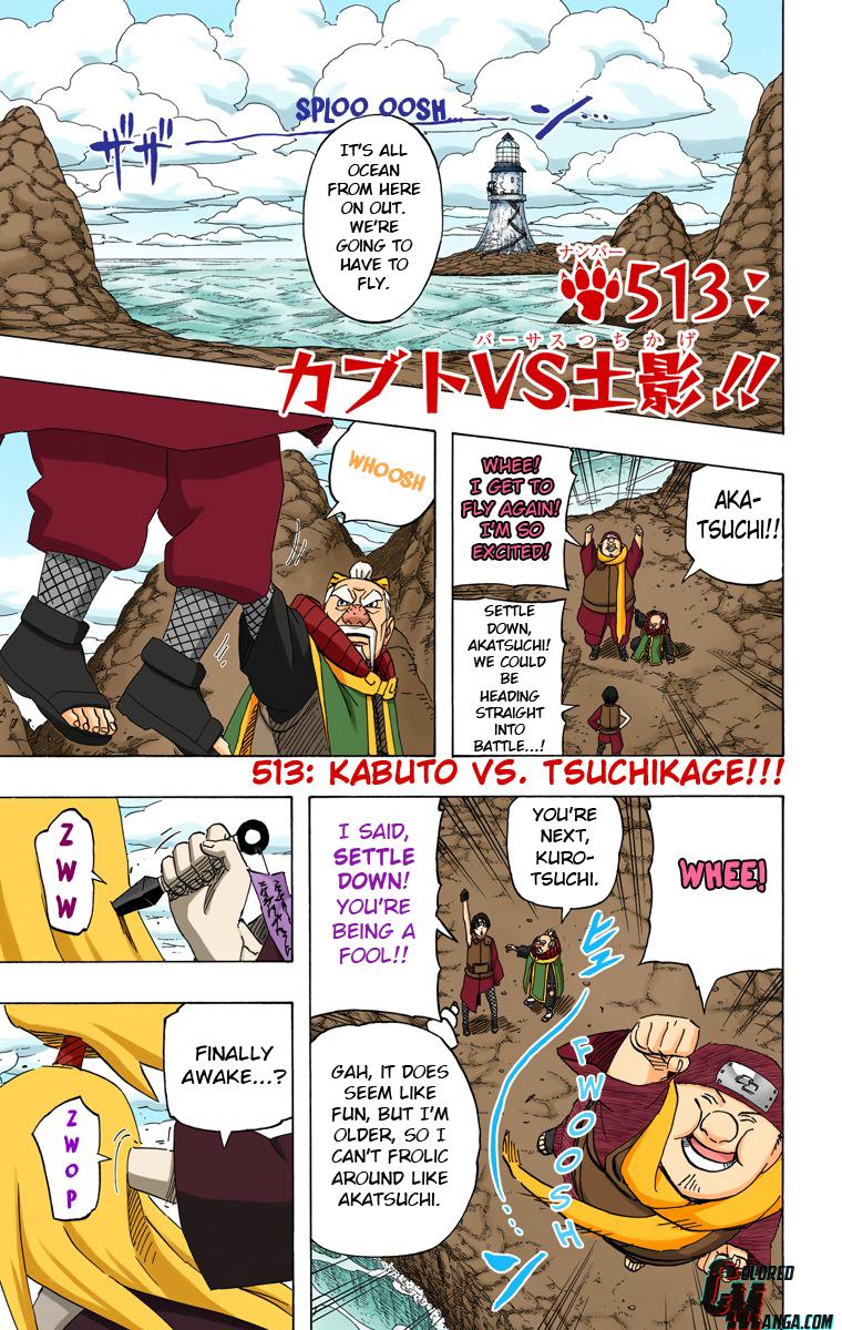 Naruto Colored chapter 367 page 1