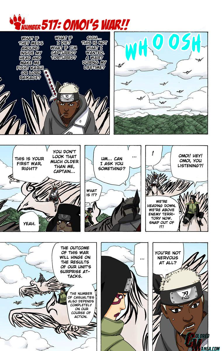 Naruto Colored chapter 371 page 1