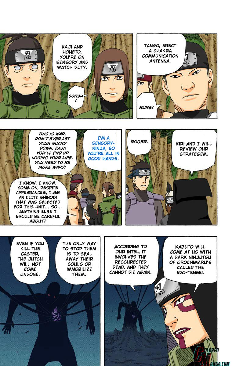 Naruto Colored chapter 371 page 5