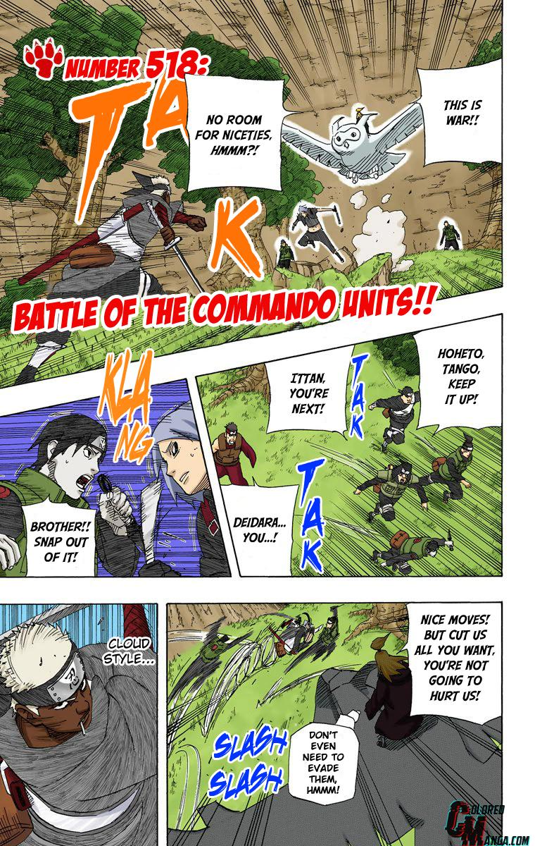 Naruto Colored chapter 372 page 1