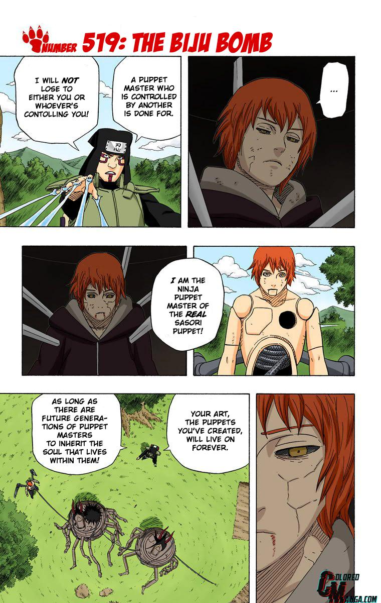 Naruto Colored chapter 373 page 1