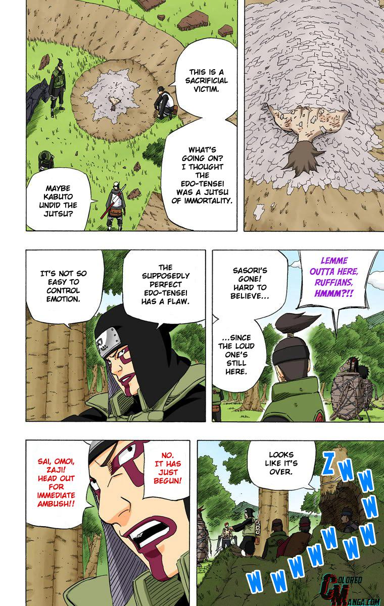 Naruto Colored chapter 373 page 4