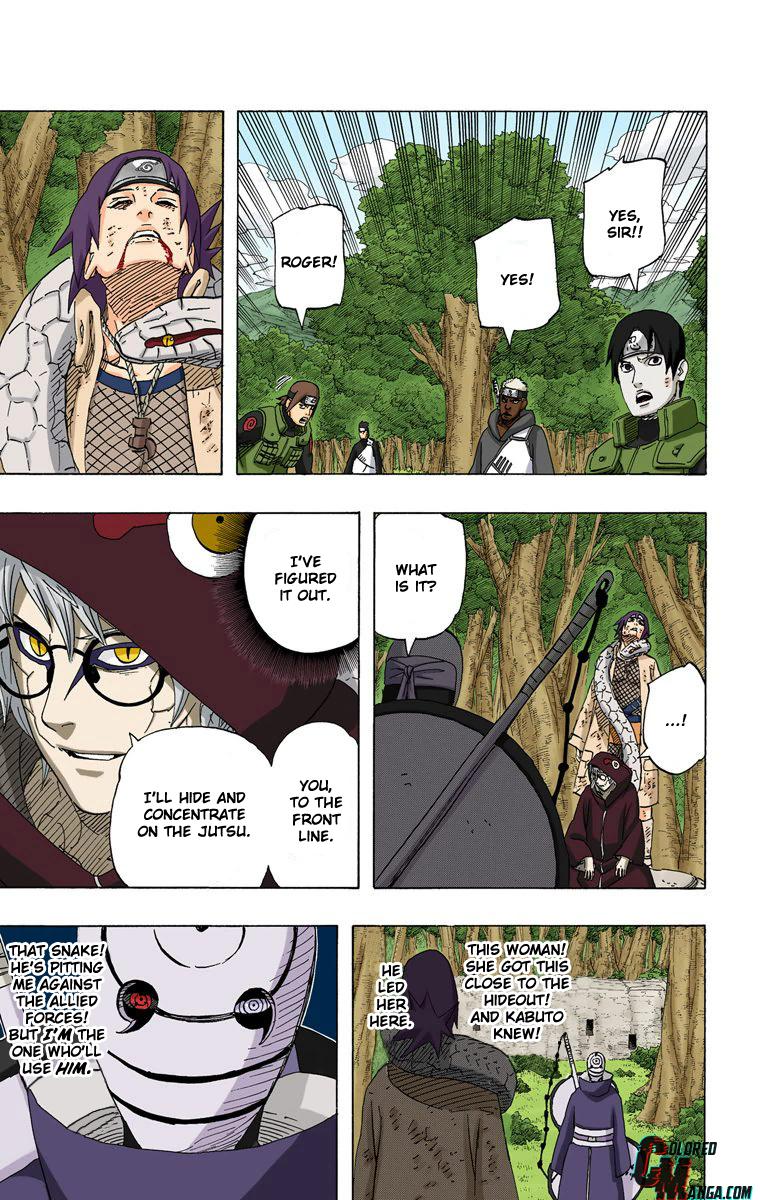 Naruto Colored chapter 373 page 5
