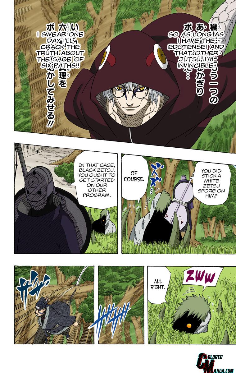 Naruto Colored chapter 375 page 4