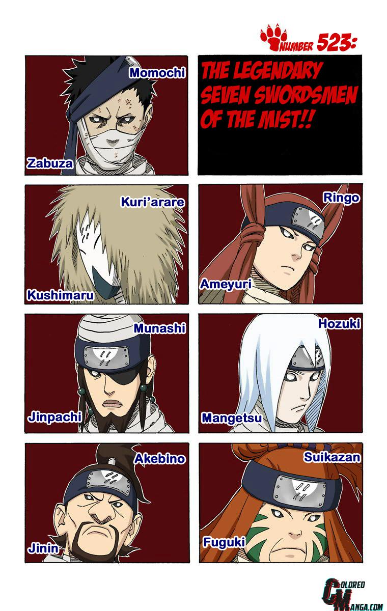 Naruto Colored chapter 377 page 1