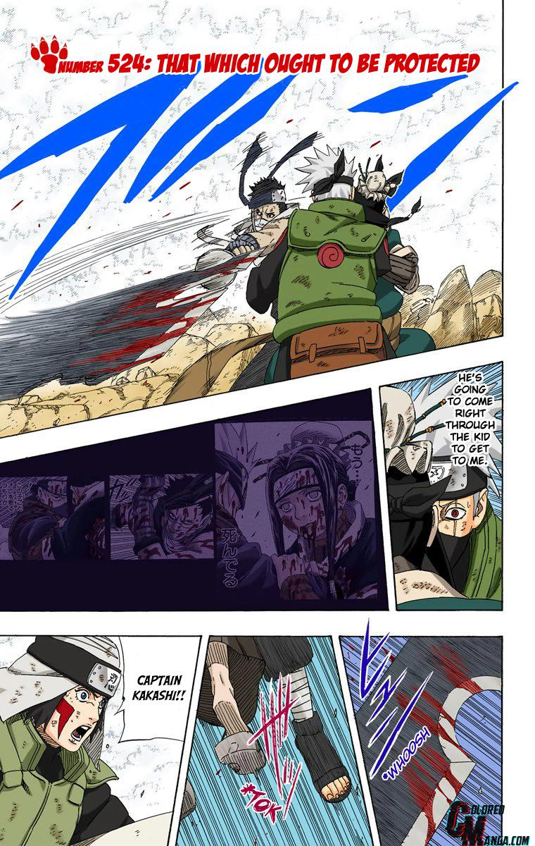 Naruto Colored chapter 378 page 1