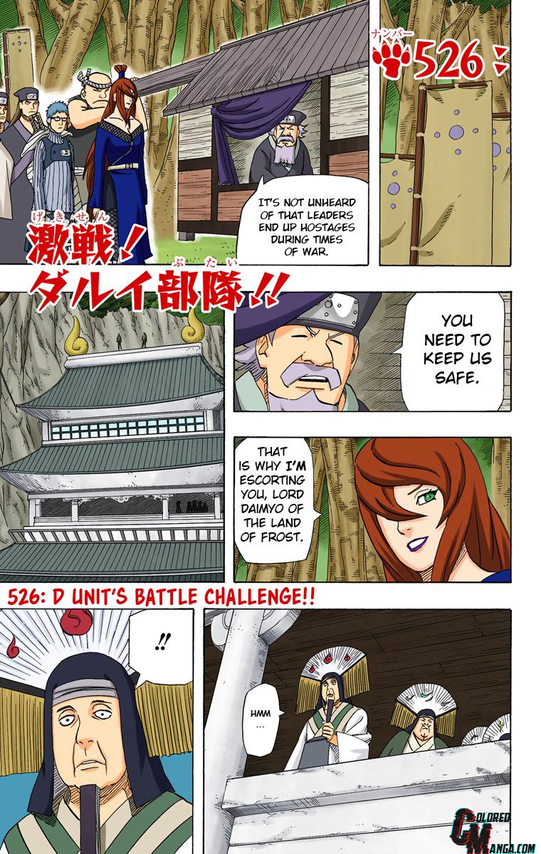 Naruto Colored chapter 380 page 1