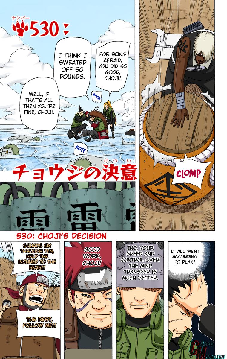 Naruto Colored chapter 384 page 1
