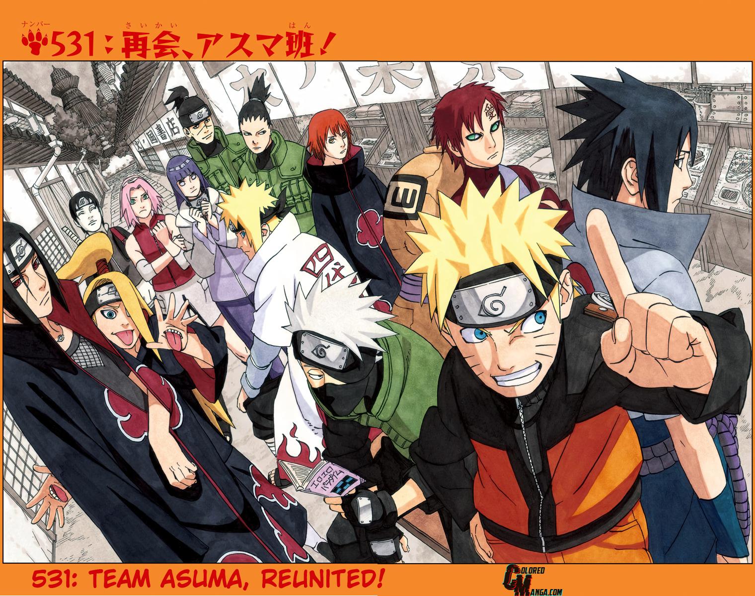 Naruto Colored chapter 385 page 2