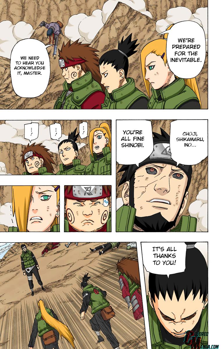 Naruto Colored chapter 385 page 4