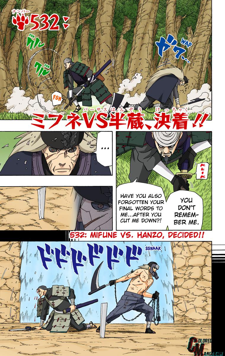 Naruto Colored chapter 386 page 1