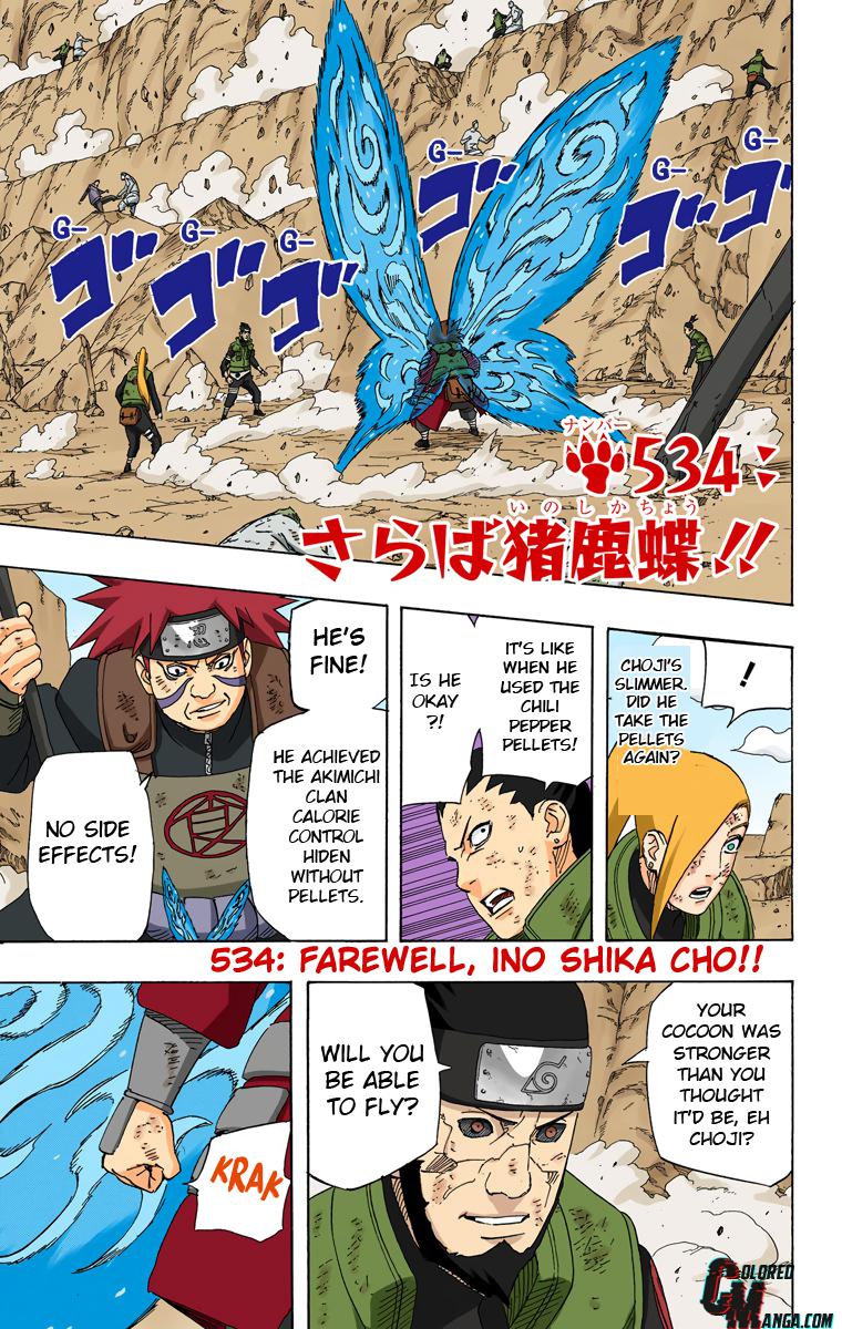 Naruto Colored chapter 388 page 1