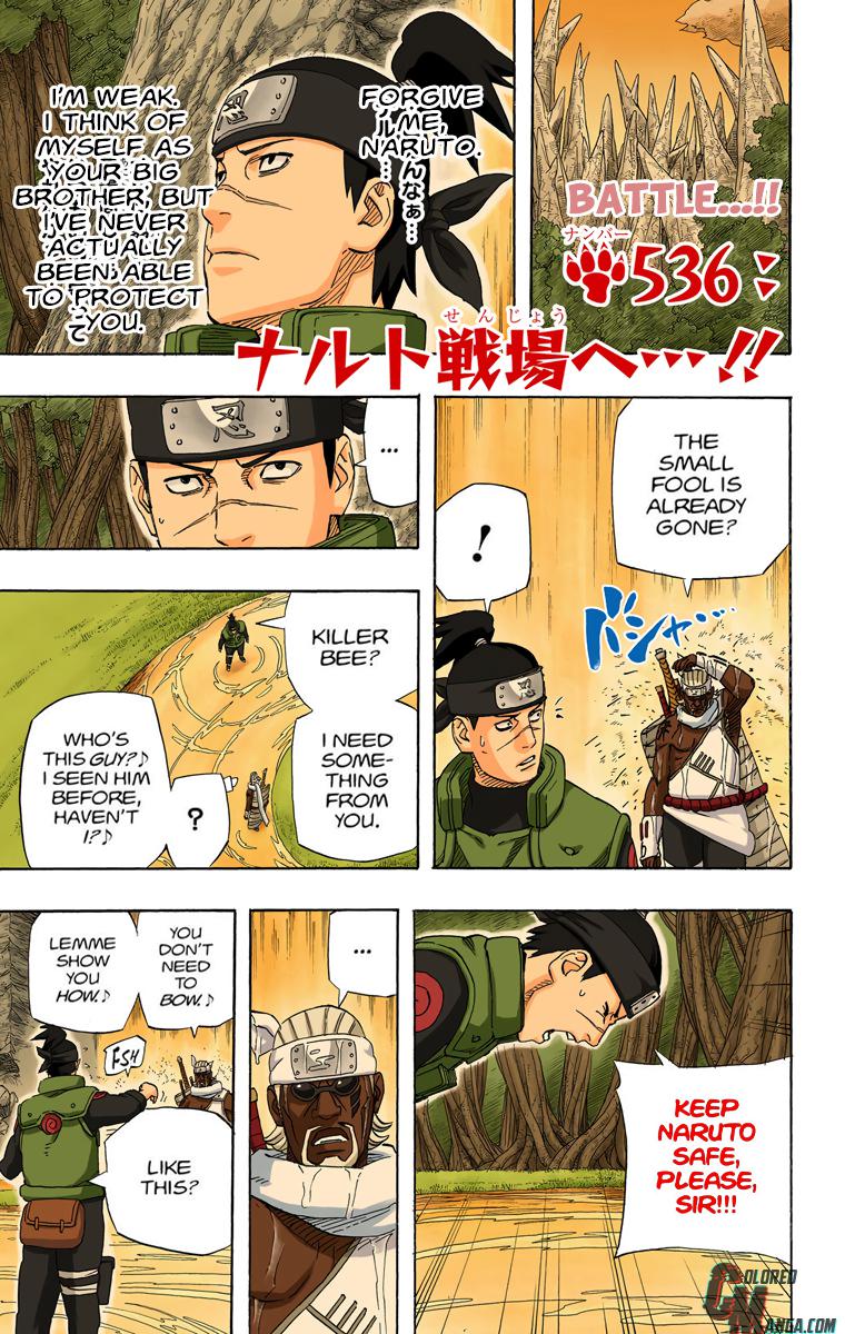 Naruto Colored chapter 390 page 1