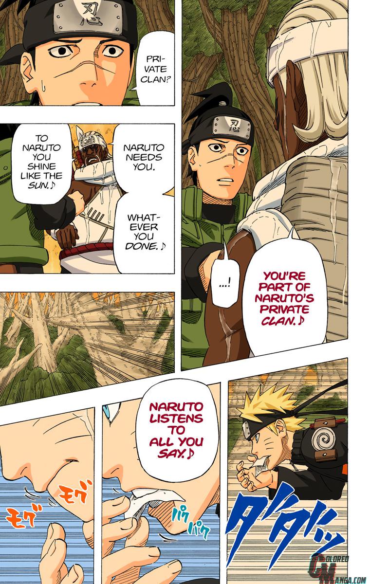 Naruto Colored chapter 390 page 3