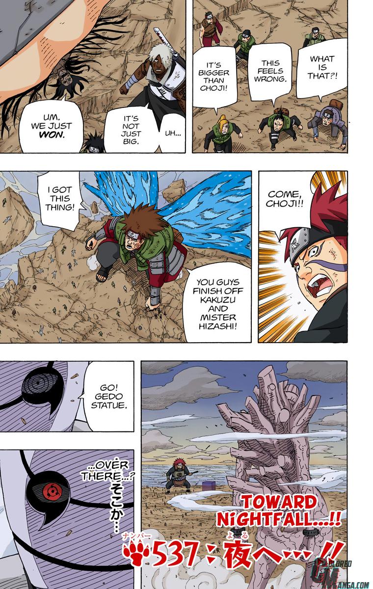 Naruto Colored chapter 391 page 1