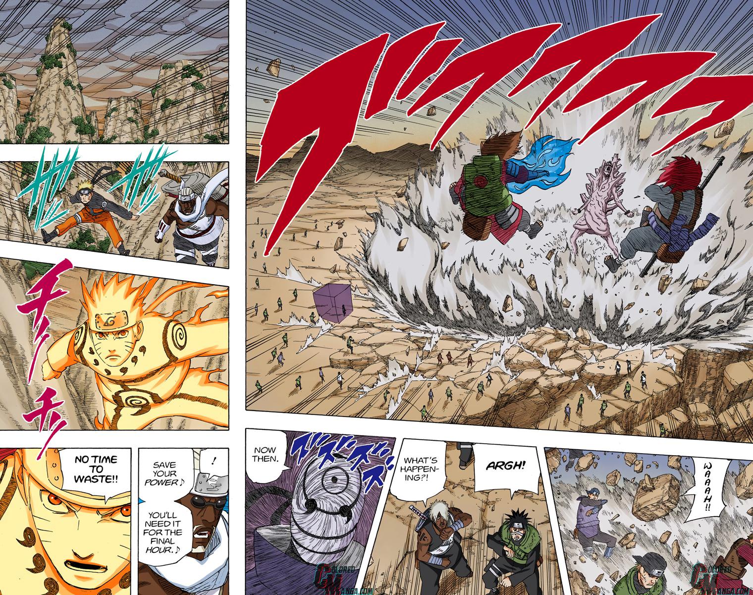 Naruto Colored chapter 391 page 4
