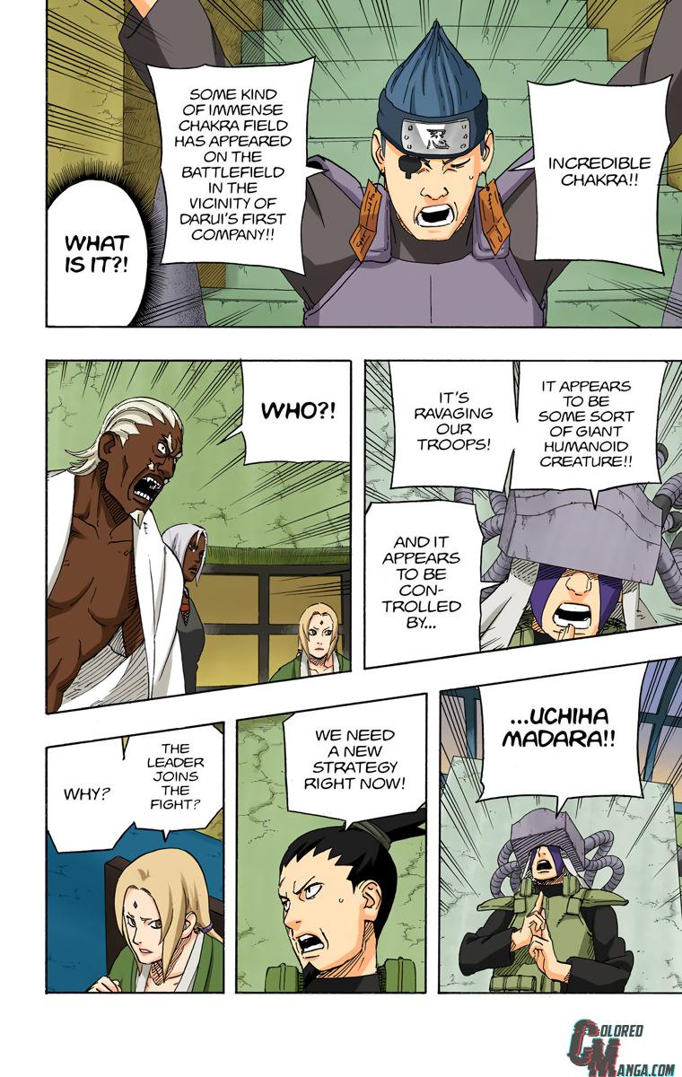 Naruto Colored chapter 391 page 5