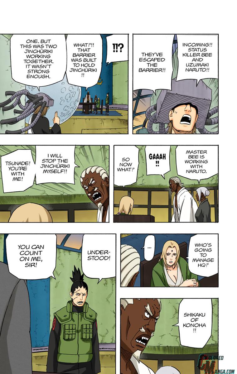 Naruto Colored chapter 391 page 6