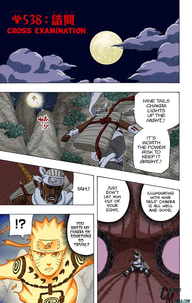 Naruto Colored chapter 392 page 1
