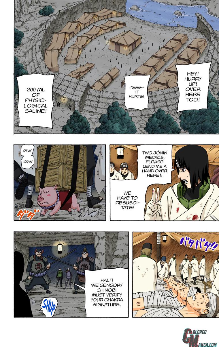 Naruto Colored chapter 393 page 6