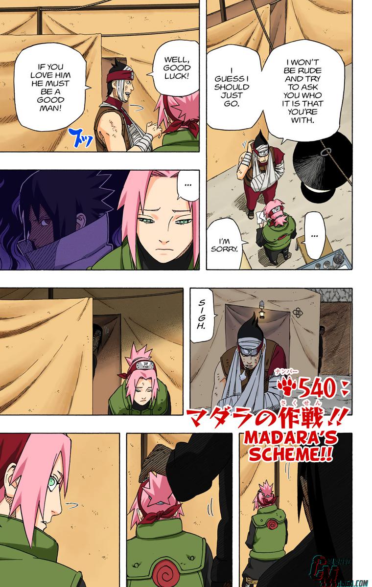 Naruto Colored chapter 394 page 1