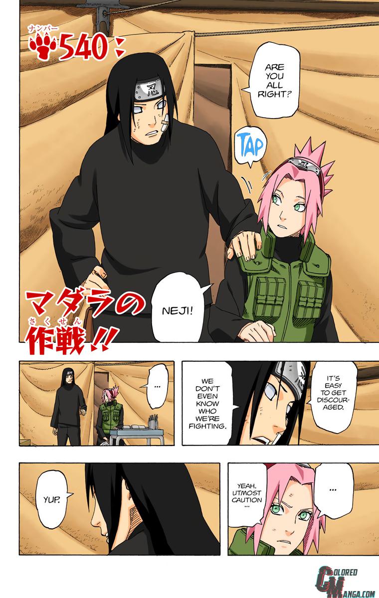 Naruto Colored chapter 394 page 2