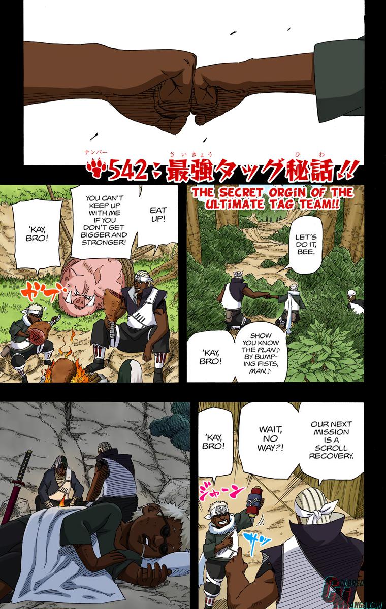 Naruto Colored chapter 396 page 1