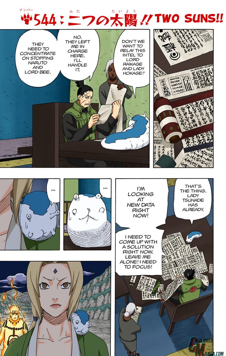 Naruto Colored chapter 397 page 1