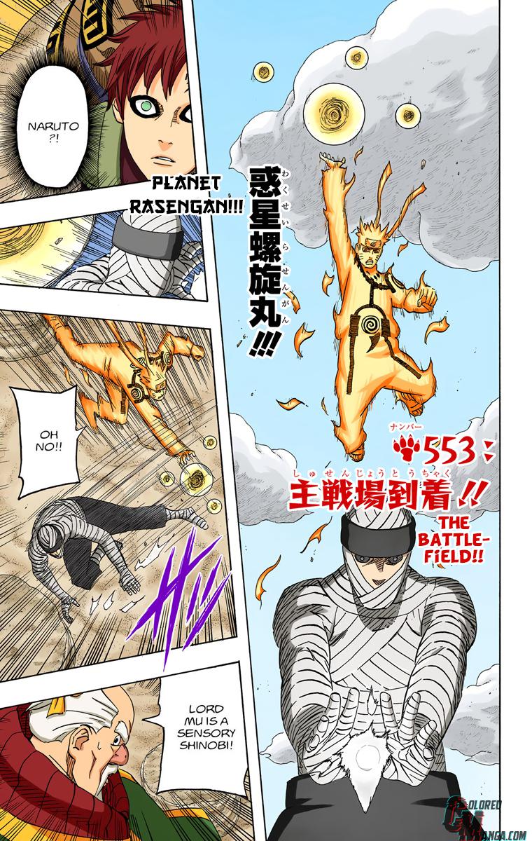 Naruto Colored chapter 405 page 1