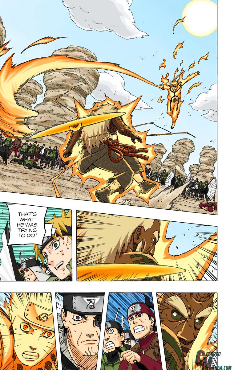 Naruto Colored chapter 406 page 3