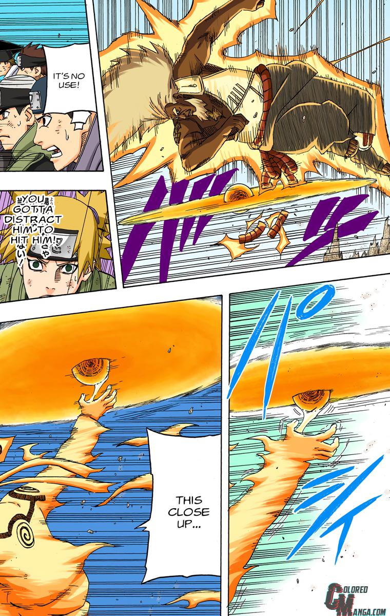 Naruto Colored chapter 406 page 4