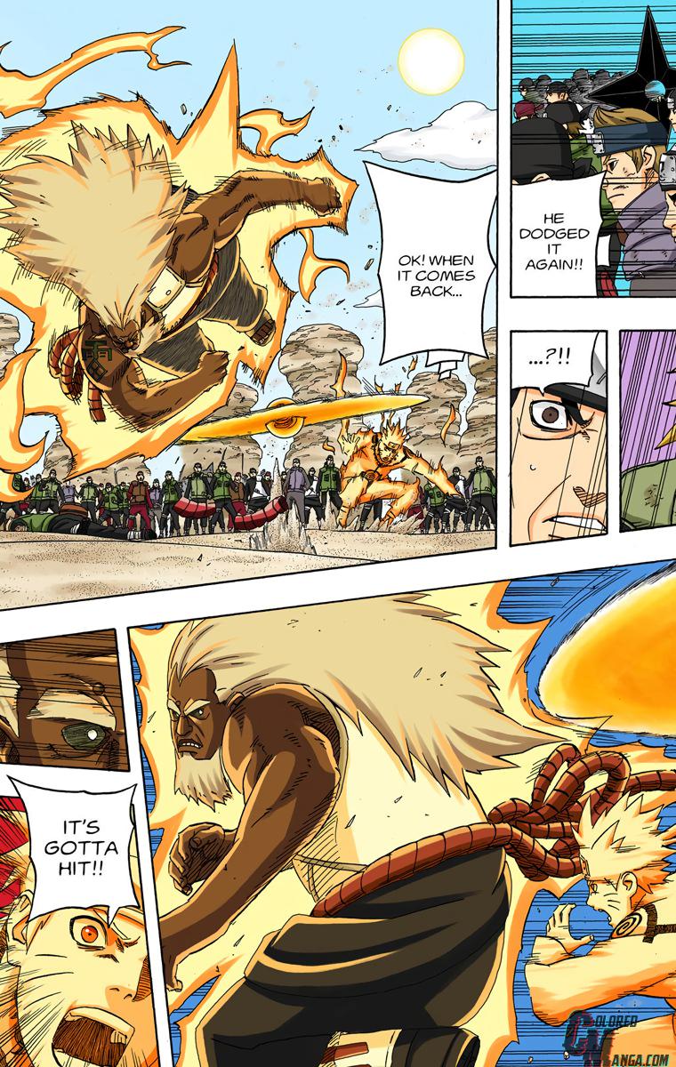Naruto Colored chapter 406 page 5