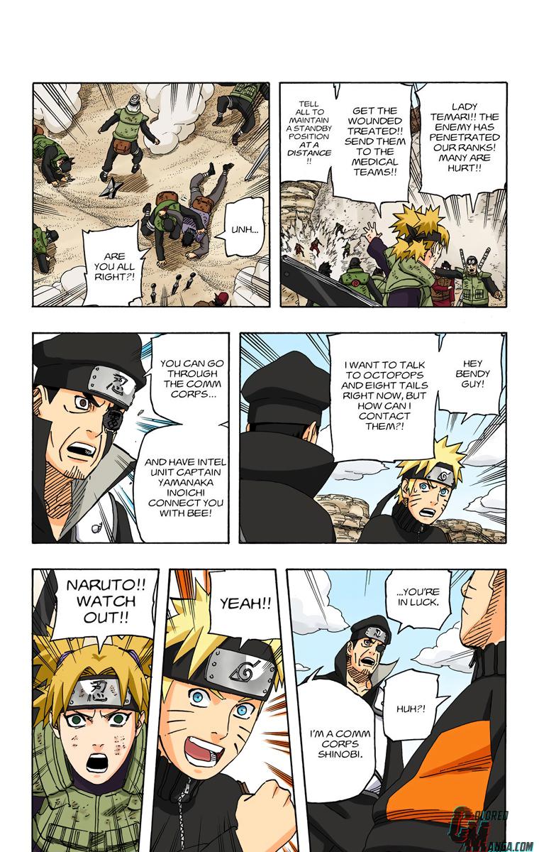 Naruto Colored chapter 407 page 3