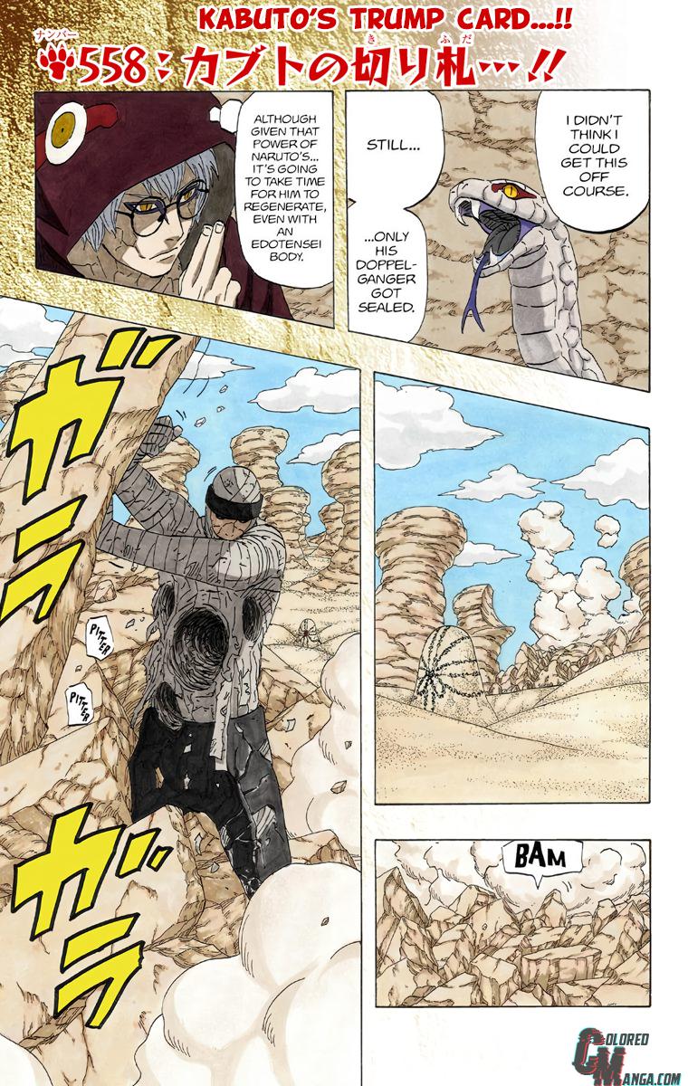 Naruto Colored chapter 410 page 1