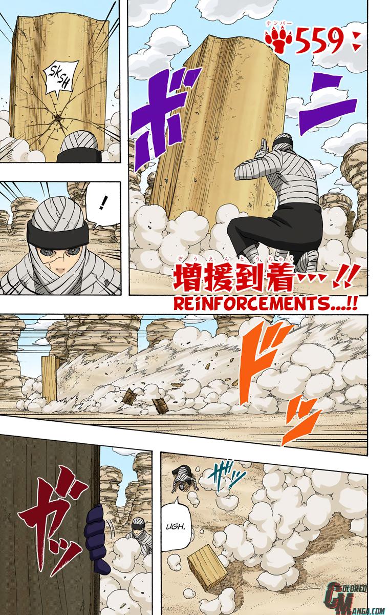 Naruto Colored chapter 411 page 1