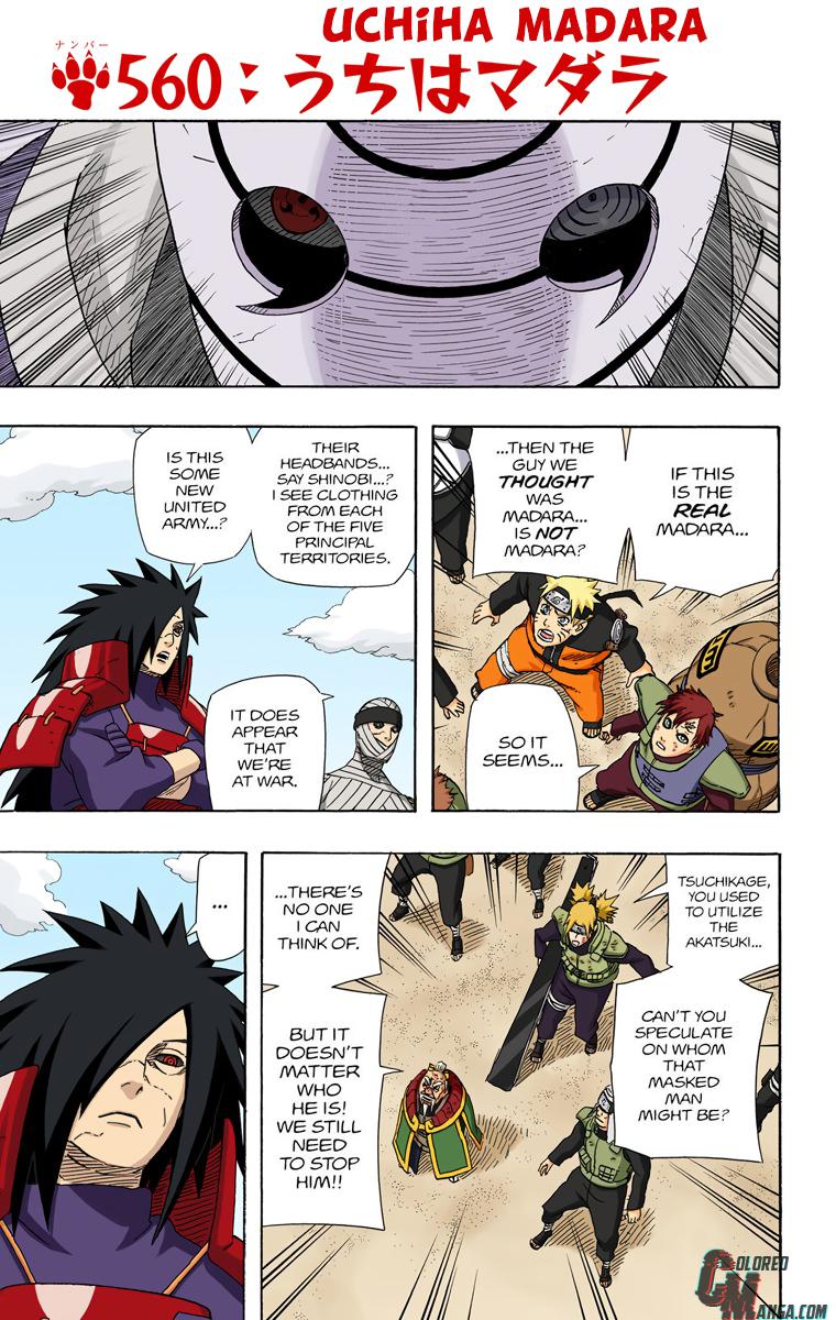 Naruto Colored chapter 412 page 1
