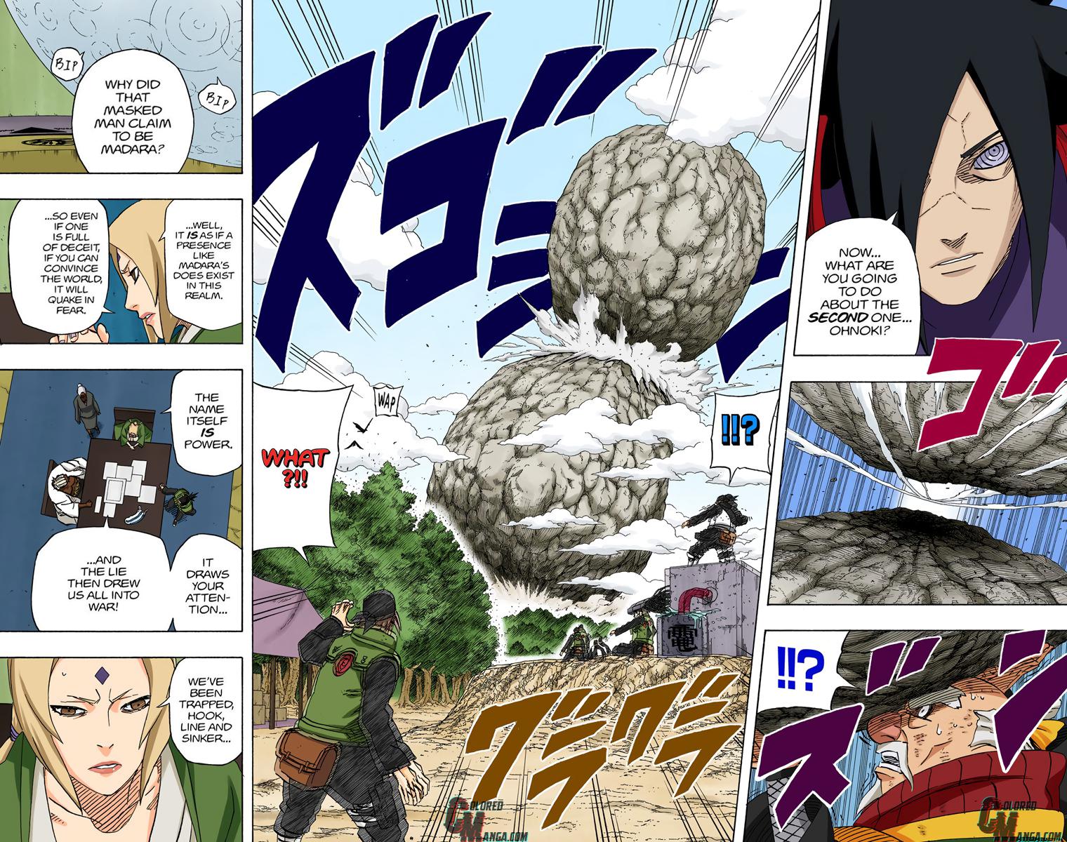 Naruto Colored chapter 413 page 4