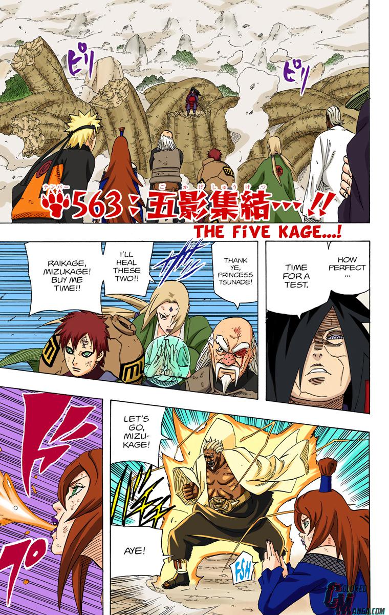 Naruto Colored chapter 415 page 1