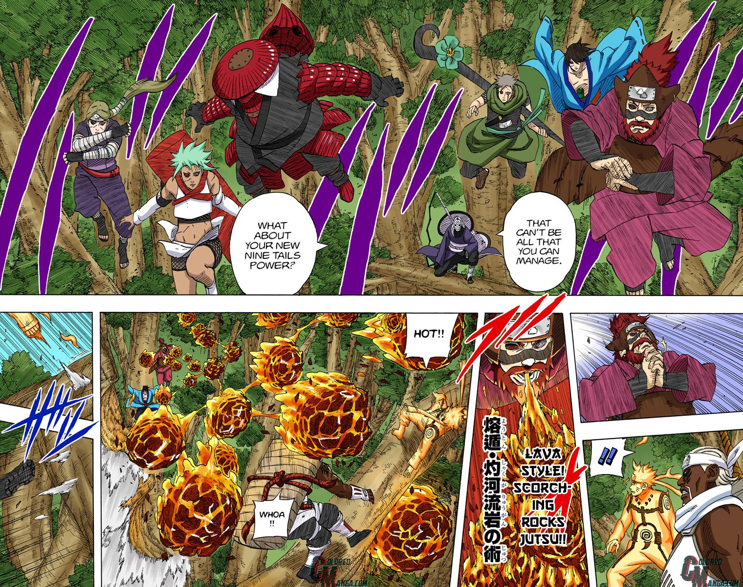 Naruto Colored chapter 416 page 2