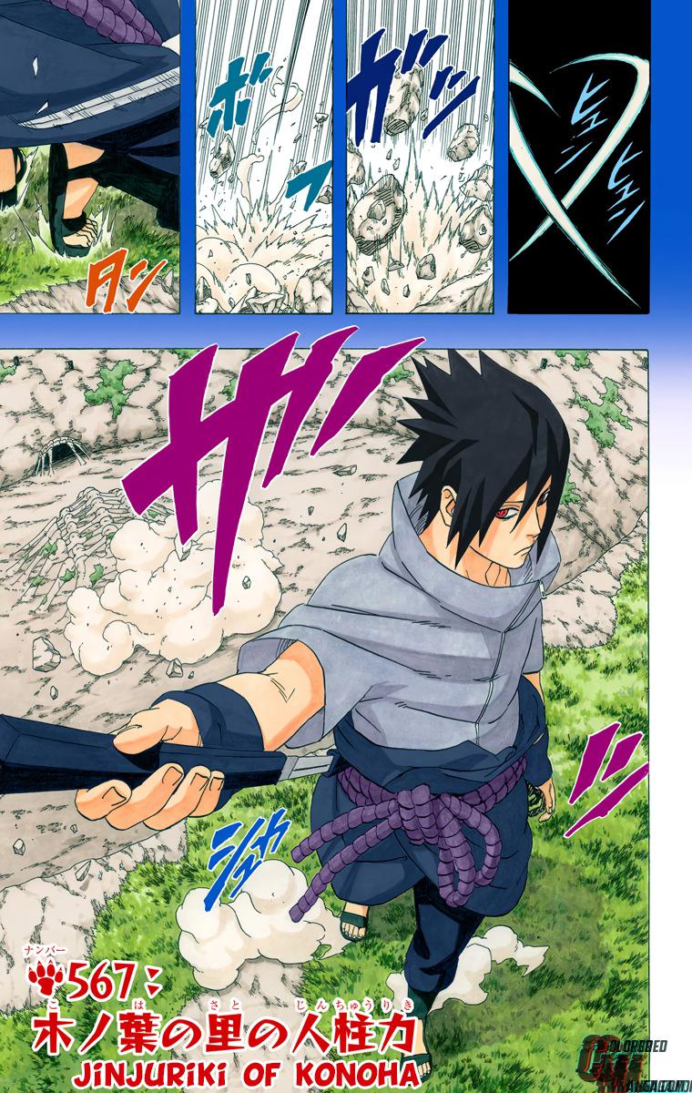Naruto Colored chapter 419 page 1