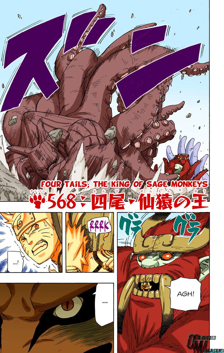 Naruto Colored chapter 420 page 1