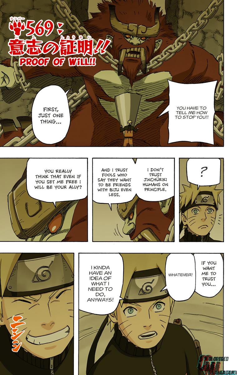 Naruto Colored chapter 421 page 1