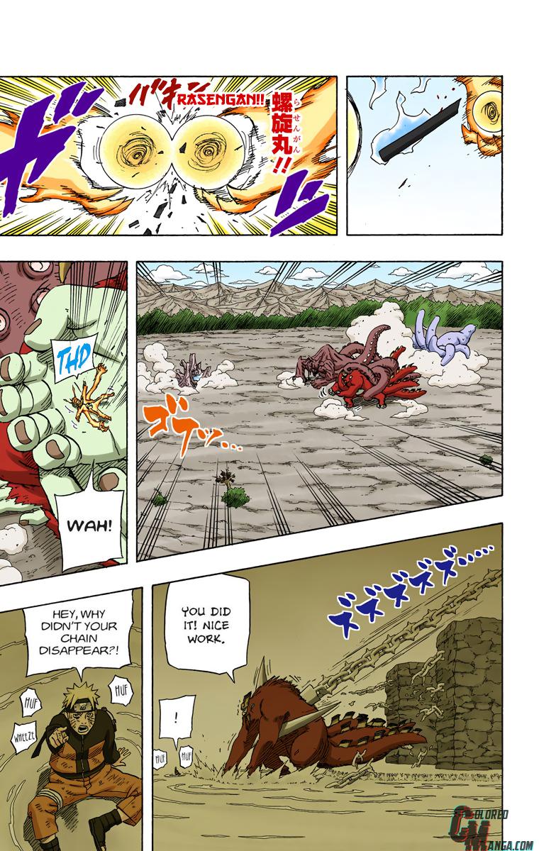Naruto Colored chapter 422 page 3