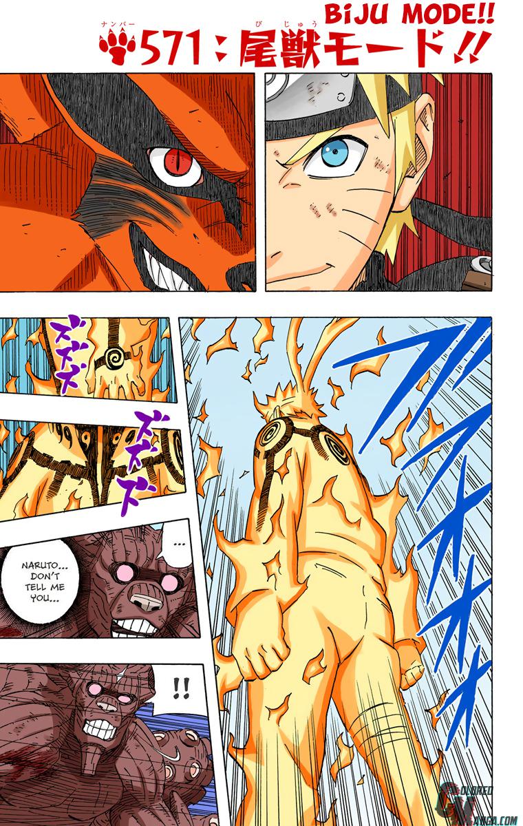 Naruto Colored chapter 423 page 1