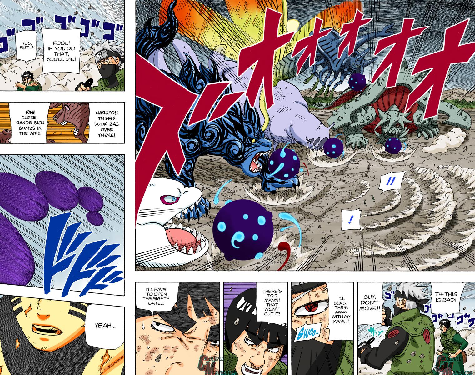 Naruto Colored chapter 423 page 2