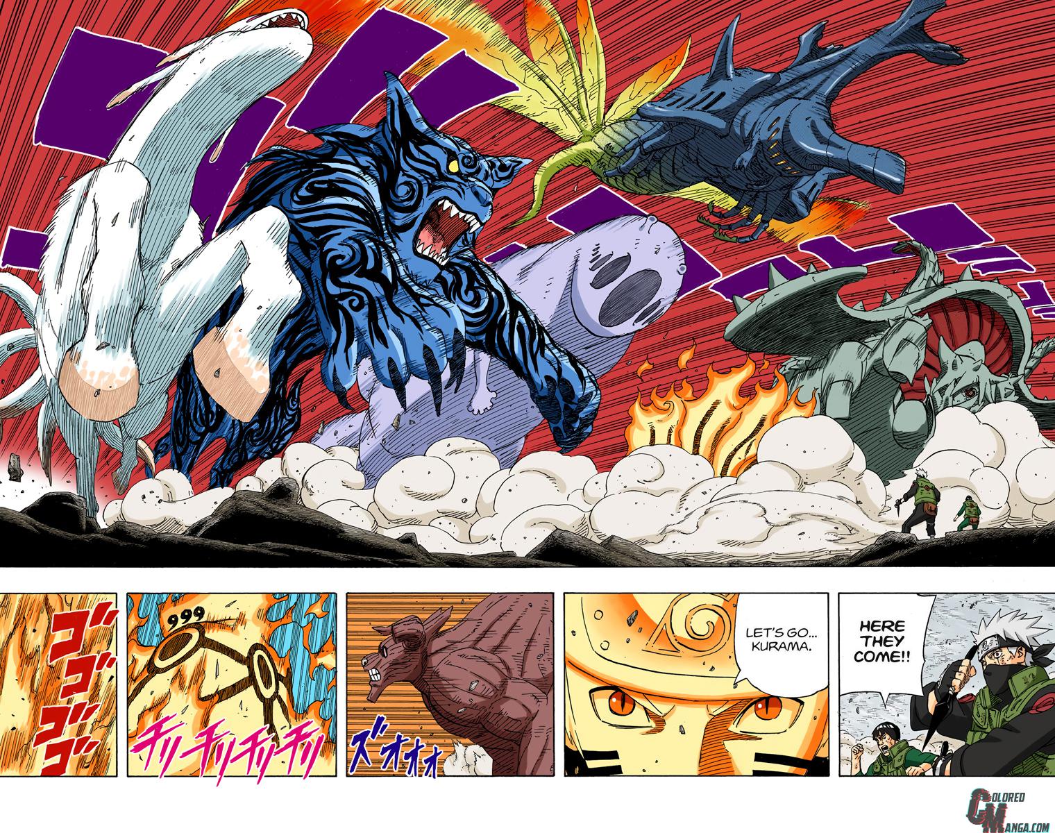 Naruto Colored chapter 423 page 4