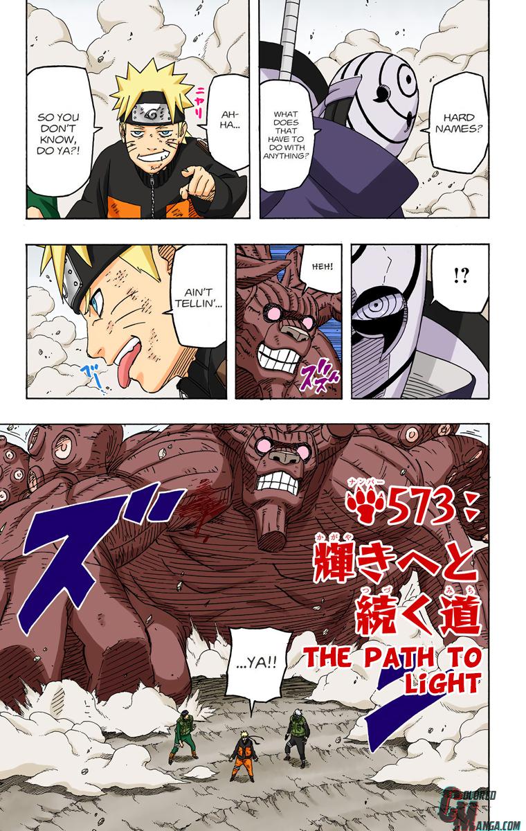 Naruto Colored chapter 425 page 1
