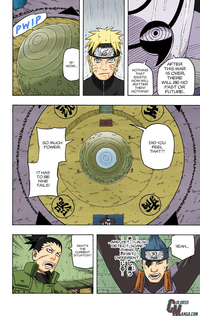 Naruto Colored chapter 425 page 4