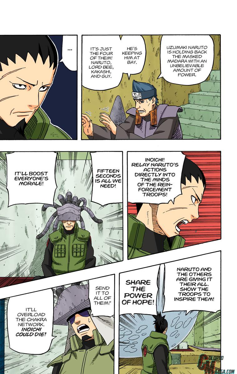 Naruto Colored chapter 425 page 5