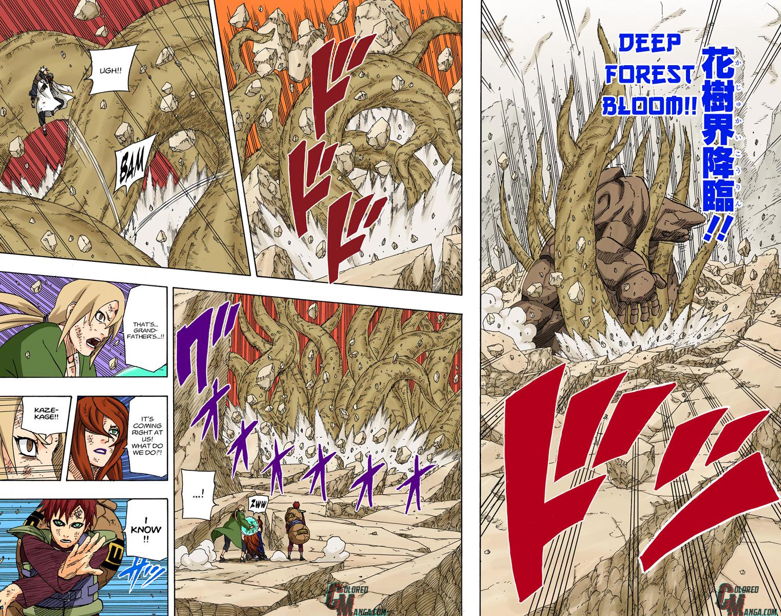 Naruto Colored chapter 427 page 2